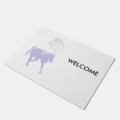 Türmatte / Pferd (Schrägansicht)