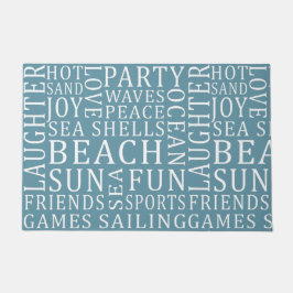 Türmatten für das Custom Color Beach House Fußmatte