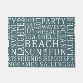 Türmatten für das Custom Color Beach House Fußmatte