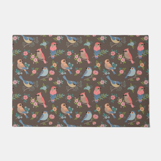 Türmatten - Vögel - Zuhause Decorating - Einzigart Fußmatte (Vorderseite)