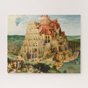 Turmbau zu Babel von Peter Bruegel dem Älteren Puzzle