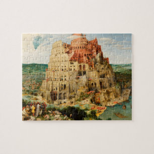 Turmbau zu Babel von Peter Bruegel dem Älteren Puzzle