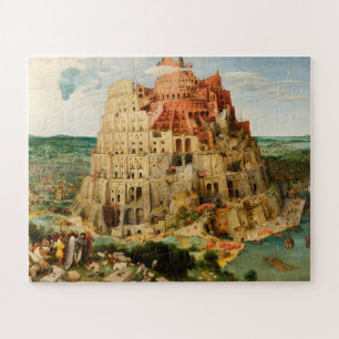 Turmbau zu Babel von Pieter Bruegel dem Älteren Puzzle