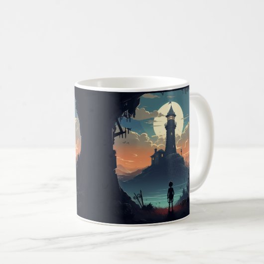 Turmblick Kaffeetasse (VorderseiteRechts)