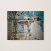 Turmbrücke Königreich-Laternenpfahlthemse London Puzzle (Horizontal)