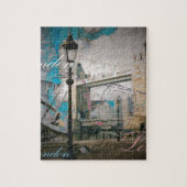 Turmbrücke Königreich-Laternenpfahlthemse London Puzzle (Vertikal)