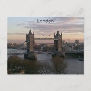 Turmbrücke London Feiertagspostkarte