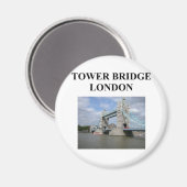 Turmbrücke ; ondon england magnet (Vorderseite/Rückseite)