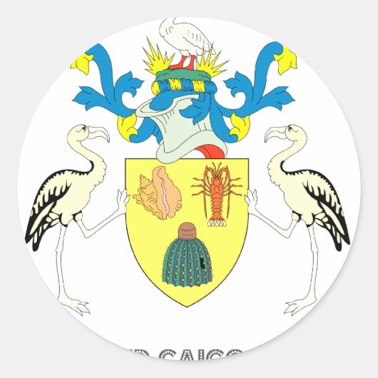 Türmchen Runder Aufkleber (Vorderseite)
