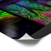 Türme aus Plasma VII Poster (Ecke)