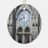 Türme der Uhr in der Basilika, Ecuador Keramik Ornament (Links)