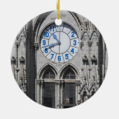 Türme der Uhr in der Basilika, Ecuador Keramik Ornament (Hinten)