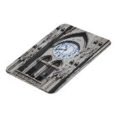 Türme der Uhr in der Basilika, Ecuador Magnet (Linke Seite)