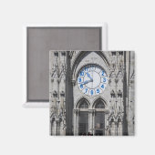 Türme der Uhr in der Basilika, Ecuador Magnet (Vorderseite/Rückseite)