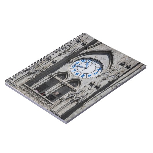 Türme der Uhr in der Basilika, Ecuador Notizblock (Linke Seite)