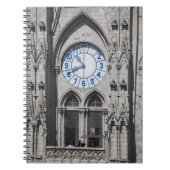 Türme der Uhr in der Basilika, Ecuador Notizblock (Vorderseite)