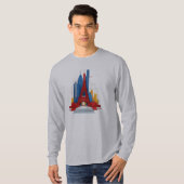 Türme der Zeit T-Shirt (Vorne ganz)