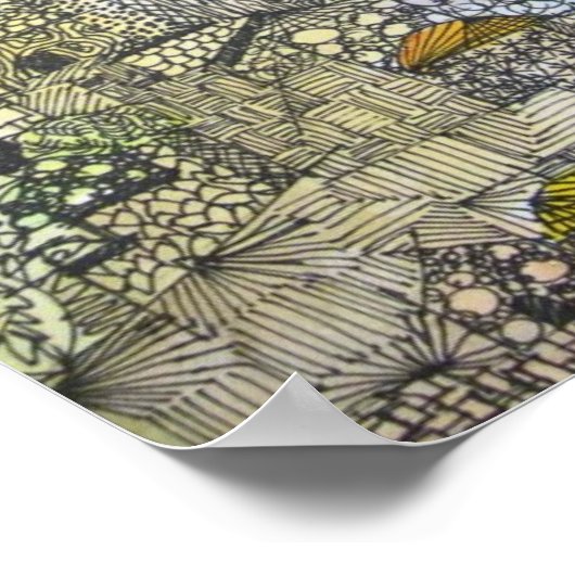 Türme und Domen Poster (Ecke)