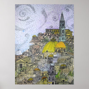 Türme und Hauben Poster