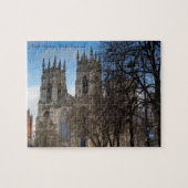 Türme von York Minster, England, Jigsaw Puzzle (Horizontal)