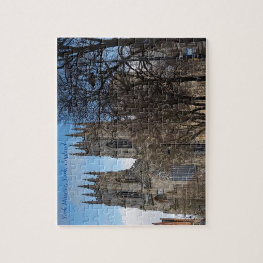 Türme von York Minster, England, Jigsaw Puzzle (Vertikal)