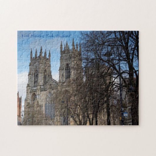 Türme von York Minster, England, Jigsaw Puzzle (Horizontal)