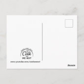 Turmeric Mango Smoothie Rezept Postkarte (Rückseite)