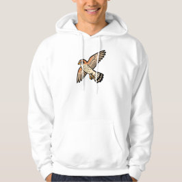 Turmfalke im Schwebeflug Hoodie