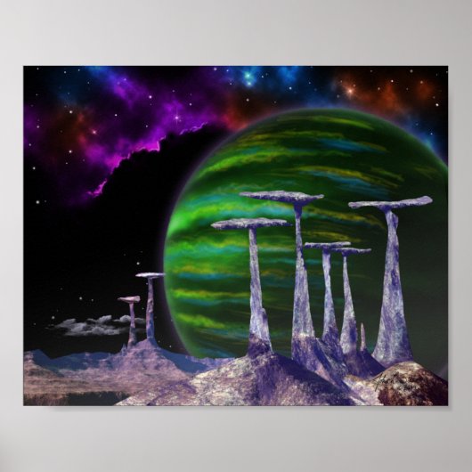 Turmgesteine (10 x 8) poster (Vorne)