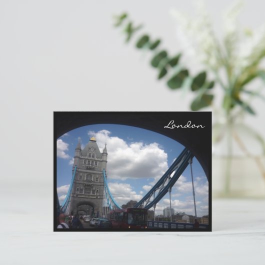 Turmgrüsse Postkarte (Stehend Vorderseite)