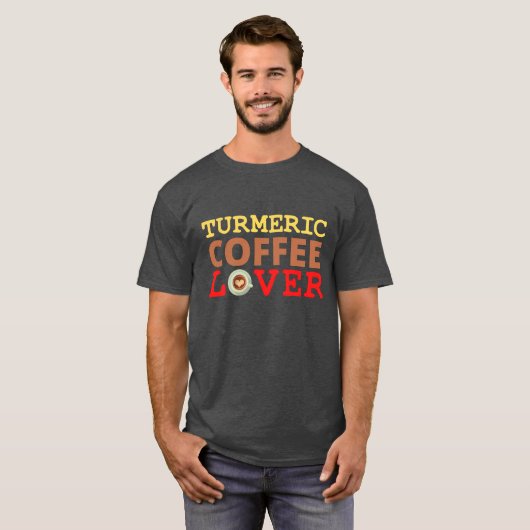 Turmischer Kaffee Lover T-Shirt (Vorne ganz)