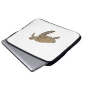 Turmklappengehäuse Laptopschutzhülle (Vorne Knopf)