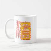 Turmkletterer Industriekletterer Aufkleber  Kaffeetasse (Links)