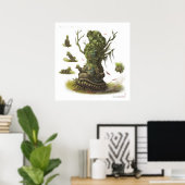 Turmknochen Poster (Heimbüro)