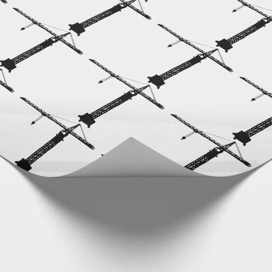 Turmkran grue geschenkpapier (Ecke)