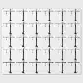 Turmkran grue geschenkpapier (Flach)