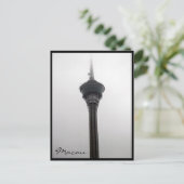 Turmmacau Postkarte (Stehend Vorderseite)