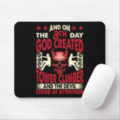 Turmmitarbeiter Turmrigging Mobilfunkturm Cl Mousepad (Mit Mouse)