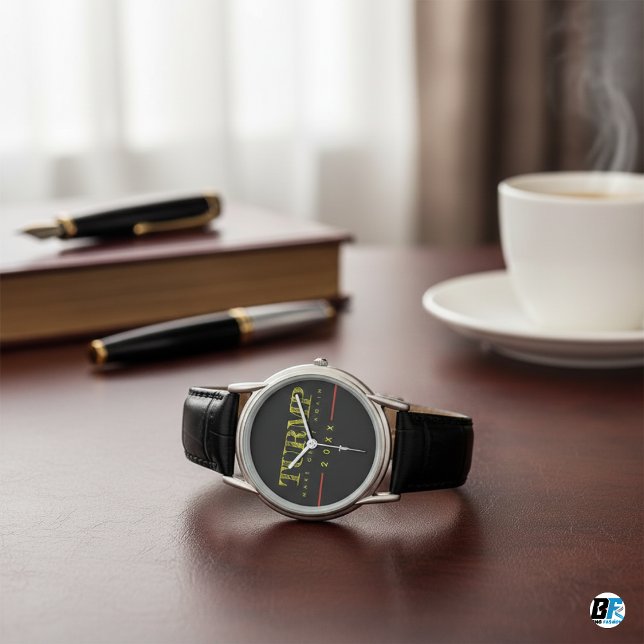 Turmp 2025, wieder groß, Maga Armbanduhr (Von Creator hochgeladen)