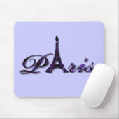 Turmsequin-Glitzer-Schein Paris Eiffel Mousepad (Mit Mouse)