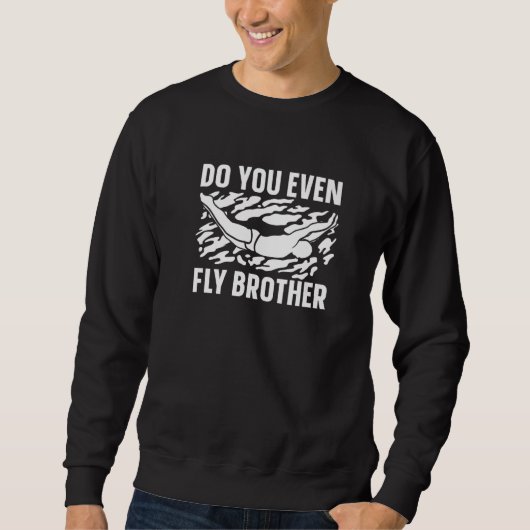 Turmspringender Bruder Kunstspringen Sweatshirt (Vorderseite)