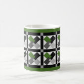 "Turn a Friendly Card" Patchwork-Look Kaffeetasse (Mittel)