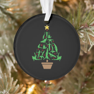Turn-Christbaum für Männer Ornament