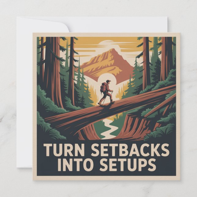Turn Setbacks Into Setups (Vorderseite)