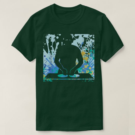 Turn Table Music DJ T-Shirt (Design vorne)