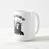 Turn The Volume Up New York Zohran Mamdani Kaffeetasse (VorderseiteRechts)