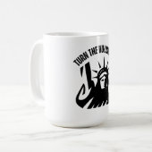 Turn The Volume Up New York Zohran Mamdani Kaffeetasse (Vorderseite Links)