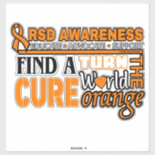 Turn the World Orange... RSD Aufkleber (Blatt)