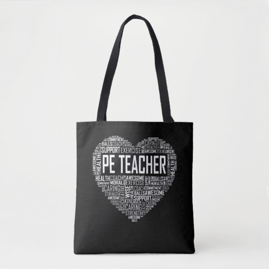 Turn- und Sportlehrer Dank Coach Tasche (Vorderseite)