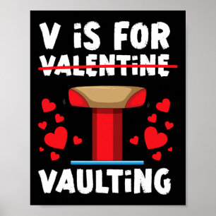 Turn Valentinstag V ist für Valentine Sprunganlage Poster